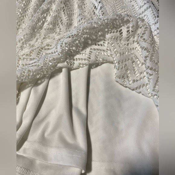 NWOT Streetwear Society White Lace Dress - Picture 3 of 4